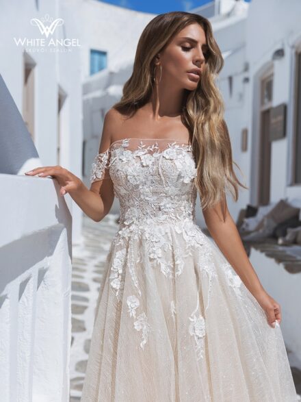 Renne menyasszonyi ruha- 036